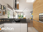 Проект дома ARCHON+ Дом в ренклодах 5 визуализация кухни 1 вид 2
