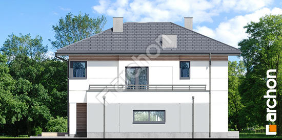 Боковой фасад Вилла Адрианна 2