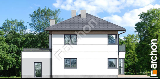 Дворовий фасад Вілла Адріана 2