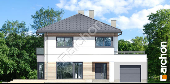 Передній фасад Вілла Адріана 2