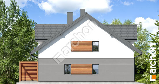 Боковой фасад Дом в ривиях 5 (ГР2)