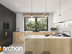 Проект дома ARCHON+ Дом в люцерне 15 визуализация кухни 1 вид 1