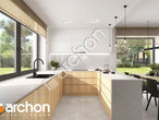 Проект дома ARCHON+ Дом в люцерне 15 визуализация кухни 1 вид 2