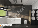 Проект будинку ARCHON+ Будинок в люцерні 15 візуалізація ванни (візуалізація 3 від 4)