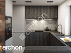 Проект будинку ARCHON+ Будинок в стоколосі (Г2) візуалізація кухні 1 від 2