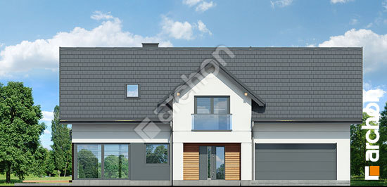 Передній фасад Будинок в стоколосі (Г2)