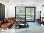 Проект дома ARCHON+ Дом в стоколосе (Г2) дневная зона (визуализация 1 вид 4)