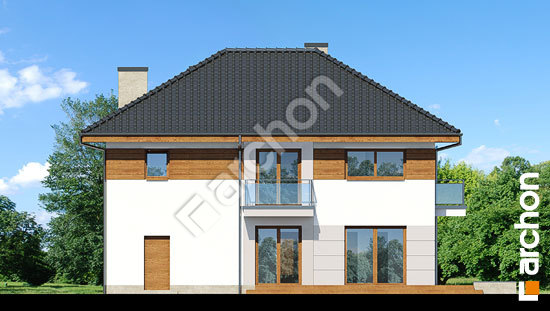 Дворовой фасад Вилла Эмма