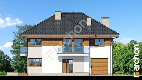 Передний фасад Вилла Эмма