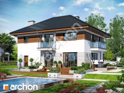 Проект дома ARCHON+ Вилла Эмма 