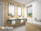 Проект будинку ARCHON+ Будинок в люцерні 5 візуалізація ванни (візуалізація 3 від 2)