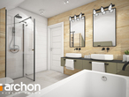 Проект будинку ARCHON+ Будинок в люцерні 5 візуалізація ванни (візуалізація 3 від 3)