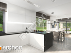 Проект будинку ARCHON+ Будинок в джонагольдах 8 (Г2) візуалізація кухні 1 від 3
