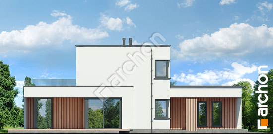 Боковой фасад Дом в диасциях