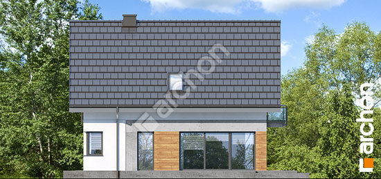 Бочний фасад Будинок в орлішках 2 (Г2П)