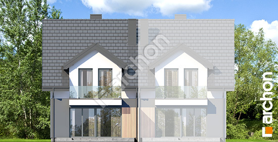 Дворовой фасад Дом под гинко 20 (ГБА)