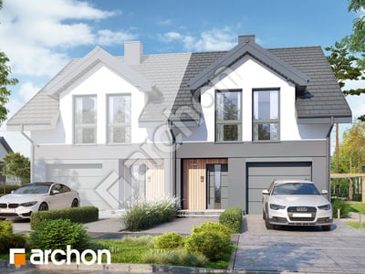 Проєкт будинку ARCHON+ Будинок під гінко 20 (ГБА) 