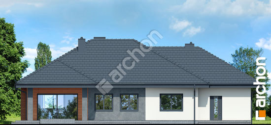 Дворовой фасад Дом под красной рябиной 15 (Г)