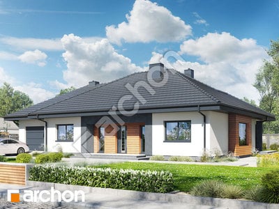 Проект дома ARCHON+ Дом под красной рябиной 15 (Г) 