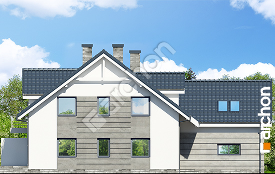 Бочний фасад Будинок в клематисах 6 (Б) вер. 2