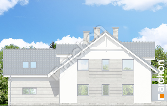 Бочний фасад Будинок в клематисах 6 (Б) вер. 2