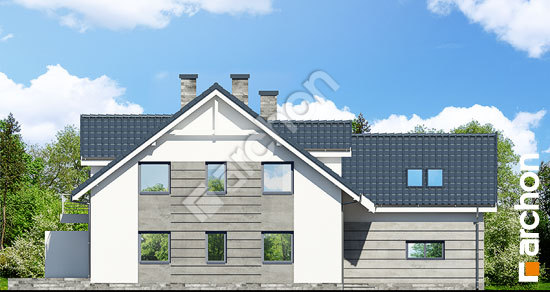 Боковой фасад Дом в клематисах 6 (Б) вер.2