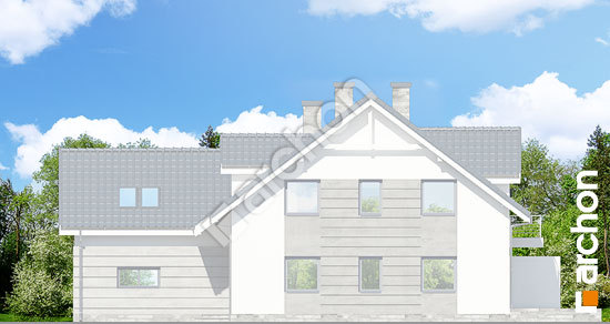 Боковой фасад Дом в клематисах 6 (Б) вер.2