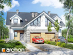 Проект будинку ARCHON+ Будинок в клематисах 6 (Б) вер. 2 візуалізація усіх сегментів