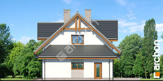 Боковой фасад Дом в рододендронах 22