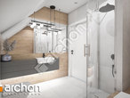 Проект будинку ARCHON+ Будинок в рододендронах 22 візуалізація ванни (візуалізація 3 від 1)