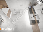 Проект будинку ARCHON+ Будинок в рододендронах 22 візуалізація ванни (візуалізація 3 від 4)