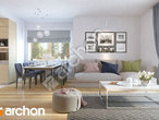 Проект дома ARCHON+ Дом в рододендронах 22 дневная зона (визуализация 1 вид 3)