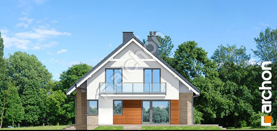 Боковой фасад Дом в аурорах (Г2)