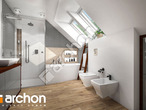 Проект дома ARCHON+ Дом в аурорах (Г2) визуализация ванной (визуализация 3 вид 1)