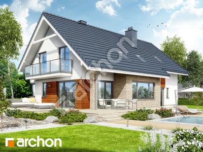 Проект будинку ARCHON+ Будинок в аурорах (Г2) Вид 2