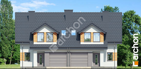 Передній фасад Будинок в клематисах 12 вер. 2