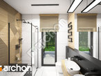 Проект будинку ARCHON+ Будинок в липниках (Г) візуалізація ванни (візуалізація 3 від 1)