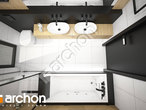 Проект будинку ARCHON+ Будинок в липниках (Г) візуалізація ванни (візуалізація 3 від 4)