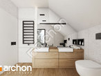 Проект будинку ARCHON+ Будинок в метеликах візуалізація ванни (візуалізація 3 від 2)