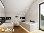 Проект дома ARCHON+ Дом в мотыльках визуализация ванной (визуализация 3 вид 1)