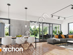 Проект будинку ARCHON+ Будинок в метеликах денна зона (візуалізація 1 від 5)