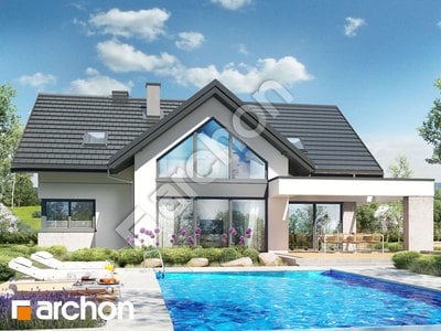 Проект дома ARCHON+ Дом в фелициях 2 (Г2Е) ВИЭ 