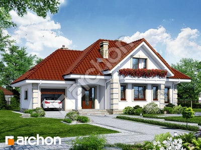 Проект дома ARCHON+ Дом в лобелиях 3 вер.2 