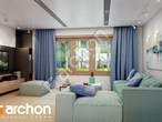 Проект будинку ARCHON+ Будинок в альвах 2 (Г2Т) денна зона (візуалізація 1 від 5)