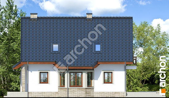 Боковой фасад Дом в тамарисках 8 (П)