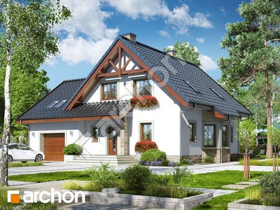 Проєкт будинку ARCHON+ Будинок в тамариску 8 (П) 