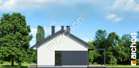 Бочний фасад Будинок у вівсянниці 2