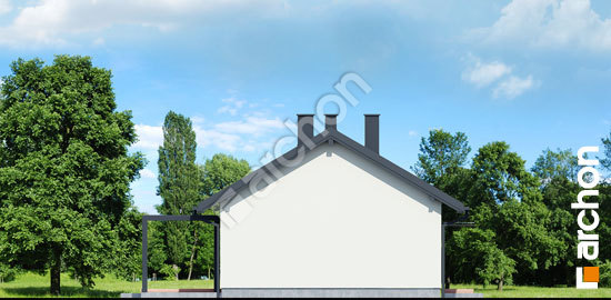 Бочний фасад Будинок у вівсянниці 2