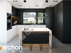 Проєкт будинку ARCHON+ Будинок в ірисах 2 візуалізація кухні 1 від 1