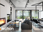 Проект будинку ARCHON+ Будинок у вівсянниці 2 денна зона (візуалізація 1 від 6)